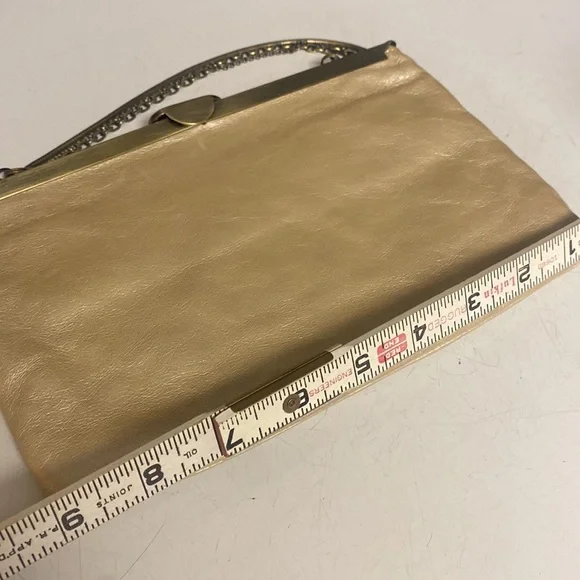 Hobo Pearl Leather Small Satchel Purse - Picture 11 of 17